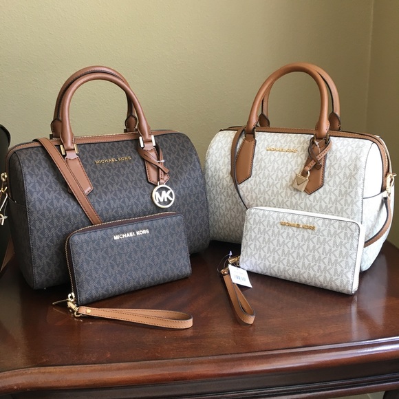 michael kors hayes duffel